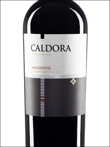 фото Caldora Sangiovese Terre di Chieti IGT Кальдора Санджовезе Терре ди Кьети Италия вино красное