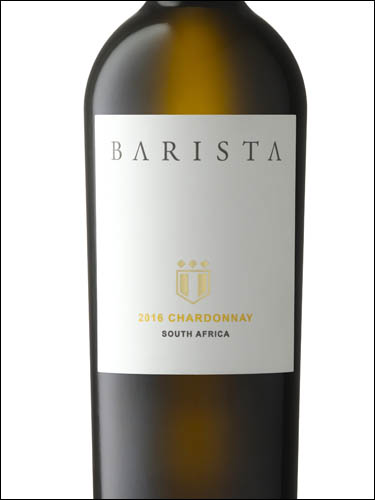 фото Barista Chardonnay Бариста Шардоне ЮАР вино белое
