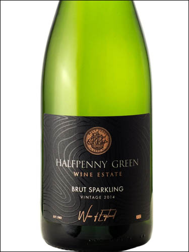 фото Halfpenny Green Wine Estate Brut Sparkling Хафпенни Грин Вайн Истейт Брют Спарклинг Великобритания вино белое