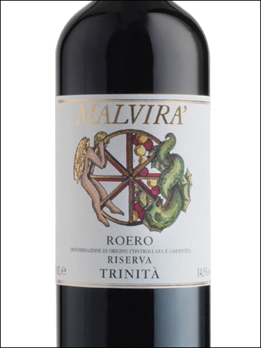 фото Malvira Trinita Roero Riserva DOCG Мальвира Тринита Роэро Ризерва Италия вино красное