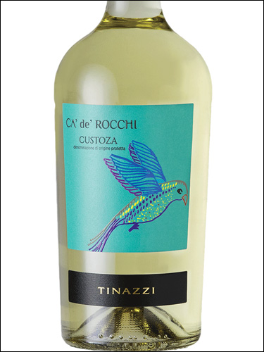 фото Tinazzi Ca’ de’ Rocchi Custoza DOC Тинацци Ка’ де’ Рокки Кустоца Италия вино белое