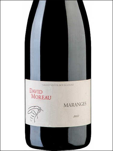 фото David Moreau Maranges AOC Давид Моро Маранж Франция вино красное