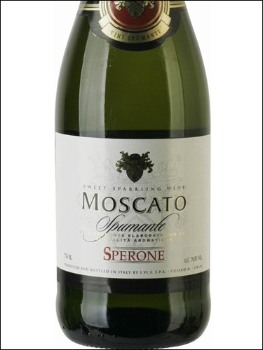 фото Sperone Moscato Spumante Спероне Москато Спуманте Италия вино белое