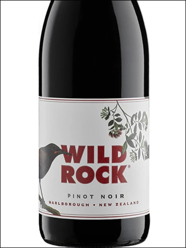 фото Wild Rock Pinot Noir Marlborough Уайлд Рок Пино Нуар Мальборо Новая Зеландия вино красное