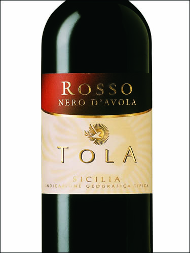 фото Tola Nero d'Avola Classic Terre Siciliane IGT Тола Неро д'Авола Классик  Терре Сицилиане ИГТ Италия вино красное