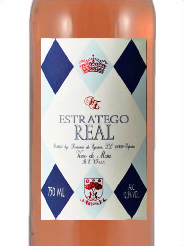 фото вино Dominio de Eguren Estratego Real Rosado Vino de la Tierra de Castilla 
