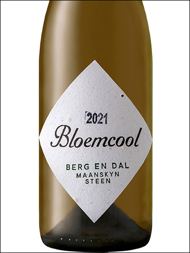 фото Bloemcool Berg & Dal Maanskyn Steen Блумкол Берг & Дал Манскейн Стен ЮАР вино белое