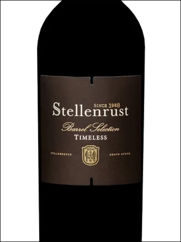 фото Stellenrust Barrel Selection Timeless Red Blend Стелленрюст Баррель Селекшн Таймлесс Ред Бленд ЮАР вино красное