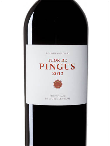 фото вино Flor de Pingus Ribera del Duero DO 