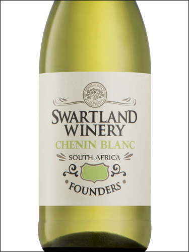 фото Swartland Winery Founders Chenin Blanc Свартланд Вайнери Фаундерс Шенен Блан ЮАР вино белое