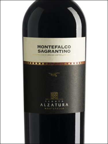 фото Tenuta Alzatura Montefalco Sagrantino DOCG Тенута Альцатура Монтефалько Сагрантино Италия вино красное