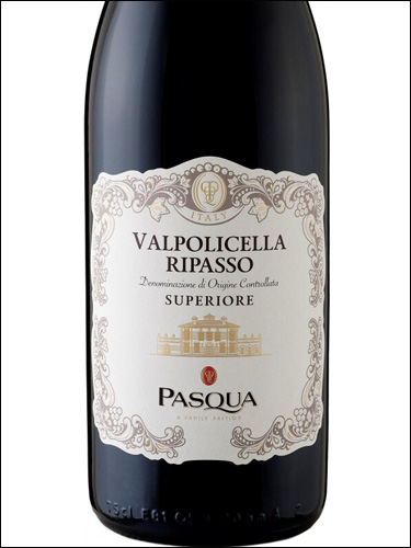 фото Pasqua Valpolicella Ripasso Superiore DOC Паскуа Вальполичелла Рипассо Супериоре Италия вино красное