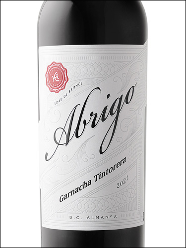 фото вино Abrigo Edad de Bronce Garnacha Tintorera Almansa DO 