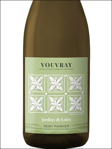 фото Remy Pannier Jardins de Loire Vouvray AOC Реми Панье Жарден де Луар Вувре Франция вино белое
