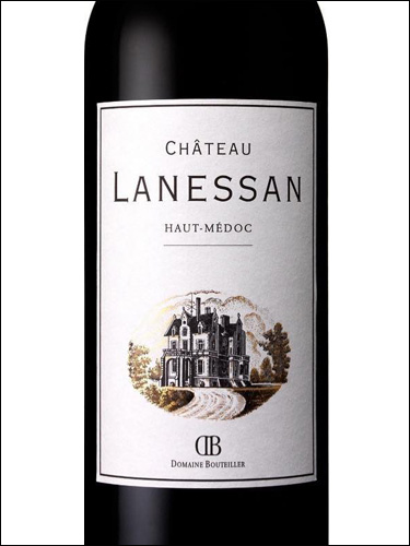 фото Chateau Lanessan Haut-Medoc AOC Шато Лансан О-Медок Франция вино красное
