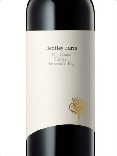 фото Hentley Farm The Beast Shiraz Barossa Valley Хентли Фарм Бист Шираз Баросса Вэлли Австралия вино красное