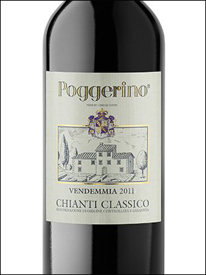 фото Poggerino Chianti Classico DOCG Поджерино Кьянти Классико Италия вино красное
