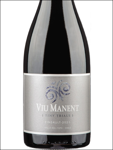 фото Viu Manent Tiny Trials Cinsault Вью Манент Тайни Триалс Сенсо Чили вино красное