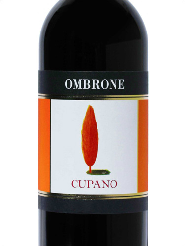фото Cupano Ombrone Sant'Antimo DOC Купано Омброне Сант'Антимо ДОК Италия вино красное