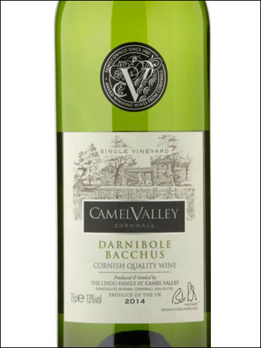 фото Camel Valley Darnibole Bacchus Кэмел-Вэлли Дарнибоул Бахус Великобритания вино белое