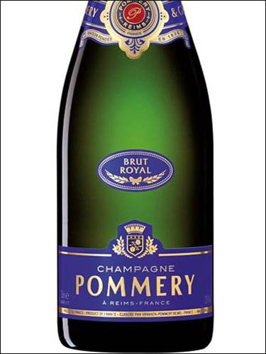 фото Champagne Pommery Brut Royal Шампанское Поммери Брют Ройяль Франция вино белое