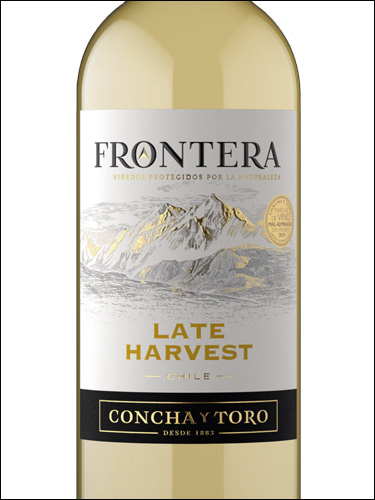 фото Concha y Toro Frontera Late Harvest Конча и Торо Фронтера Лэйт Харвест Чили вино белое