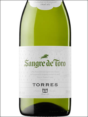 фото вино Torres Sangre de Toro Blanco Catalunya DO 