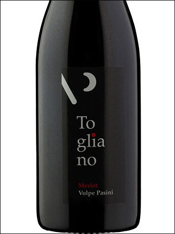 фото Volpe Pasini Togliano Merlot Вольпе Пазини Тольяно Мерло Италия вино красное