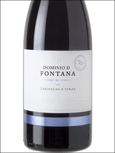 фото вино Dominio de Fontana Garnacha Syrah 
