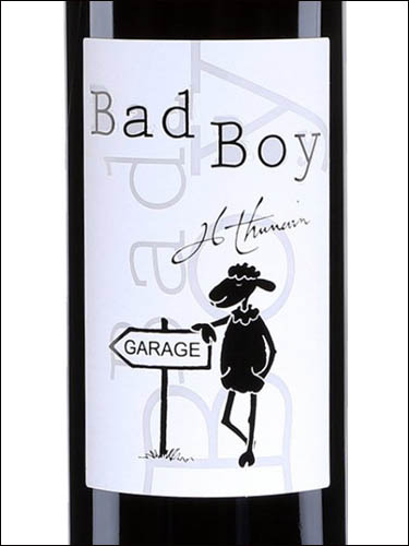 фото Thunevin Bad Boy Bordeaux AOC Тюневан Бэд Бой Бордо Франция вино красное