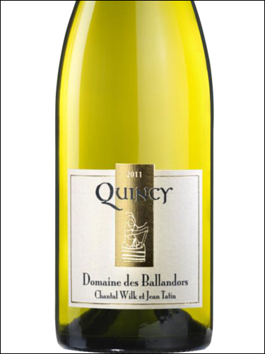 фото Domaine des Ballandors Quincy AOC Домен де Балландор Кенси Франция вино белое