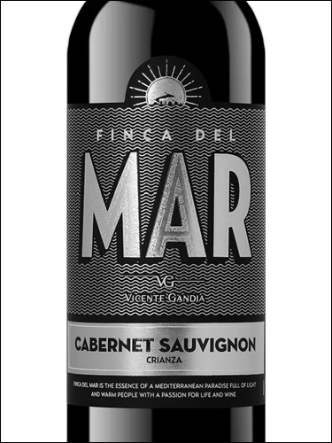 фото вино Vicente Gandia Finca del Mar Cabernet Sauvignon Utiel Requena DO 