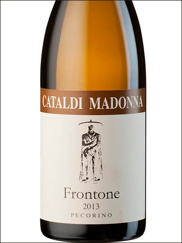 фото Cataldi Madonna Frontone Pecorino Terre Aquilane IGT Катальди Мадонна Фронтоне Пекорино Терре Аквилане Италия вино белое