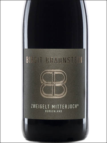 фото Birgit Braunstein Zweigelt Mitterjoch Биргит Браунштайн Цвайгельт Миттерйох Австрия вино красное