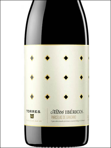 фото вино Torres Altos Ibericos Parcelas de Graciano Rioja DOC 