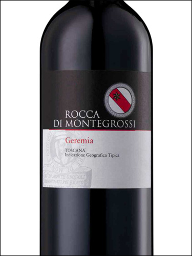 фото Rocca di Montegrossi Geremia Toscana Rosso IGT Рокка ди Монтегросси Джеремия Тоскана  Россо Италия вино красное