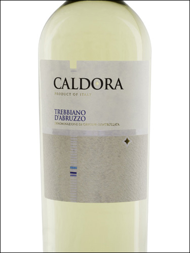 фото Caldora Trebbiano d’Abruzzo DOC Кальдора Треббьяно д'Абруццо Италия вино белое