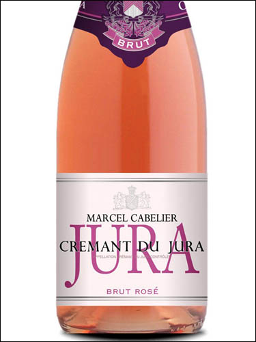 фото Marcel Cabelier Brut Rose Cremant du Jura AOC Марсель Кабелье Брют Розе Креман дю Жюра Франция вино розовое