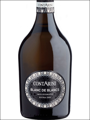 фото Contarini Blanc de Blancs Millesimato Extra Dry Контарини Блан де Блан Миллезимато Экстра Драй Италия вино белое