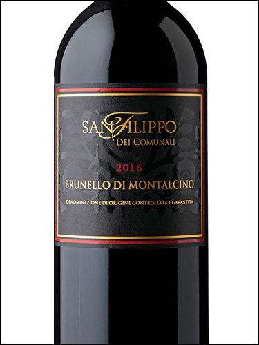 фото San Filippo Brunello di Montalcino DOCG Сан Филиппо Брунелло ди Монтальчино  Италия вино красное