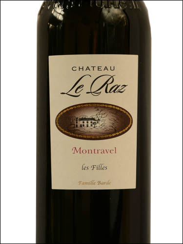 фото Chateau Le Raz Les Filles Montravel AOC Шато Ле Ра Ле Фий Монравель Франция вино красное