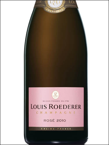 фото Champagne Louis Roederer Brut Rose Vintage Шампанское Луи Родерер Брют Розе Винтаж Франция вино розовое