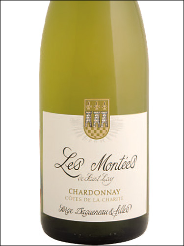 фото Les Montees de Saint Lay Chardonnay Cotes de La Charite IGP Ле Монти де Сен Ле Шардоне Кот де ля Шарите Франция вино белое