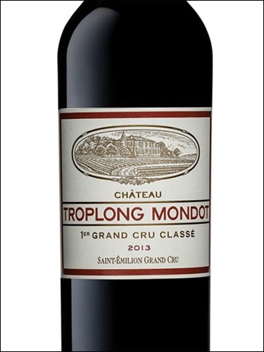 фото Chateau Troplong Mondot 1er Grand Cru Classe Saint-Emilion Grand Cru AOC Шато Троплон Мондо Сент-Эмильон Гран Крю Франция вино красное