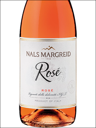 фото Nals Margreid Rose Cuvee Dolomiti IGT Нальс Маргрейд Розе Кюве Доломити Италия вино розовое