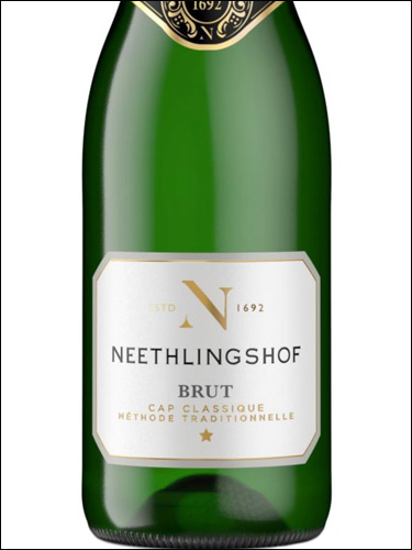 фото Neethlingshof Cap Classique Brut Нитхлингсхоф Кап Классик Брют ЮАР вино белое