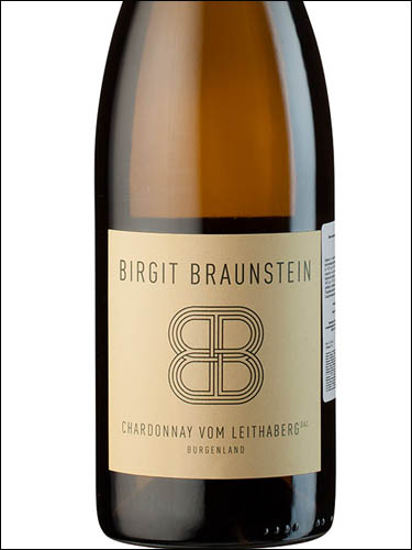 фото Birgit Braunstein Chardonnay Leithaberg DAC Биргит Браунштайн Шардоне Лайтаберг Австрия вино белое