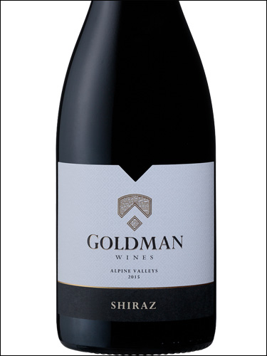 фото Goldman Wines Shiraz Alpine Valleys Голдман Вайнс Шираз Альпийские долины Австралия вино красное
