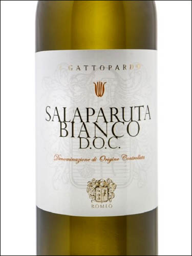 фото Romeo I Gattopardo Salaparuta Bianco DOC Ромео И Гаттопардо Салапарута Бьянко ДОК Италия вино белое