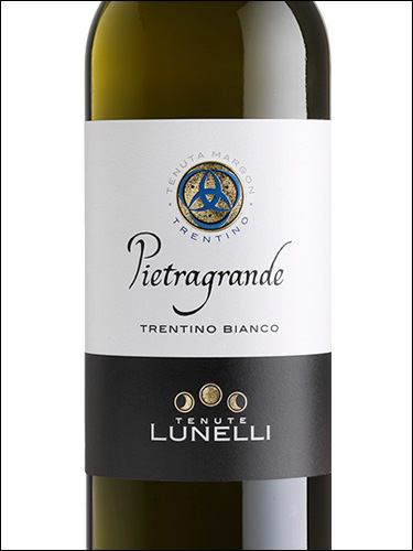 фото Tenute Lunelli Pietragrande Trentino Bianco DOC Тенуте Лунелли Пьетрагранде Трентино Бьянко Италия вино белое